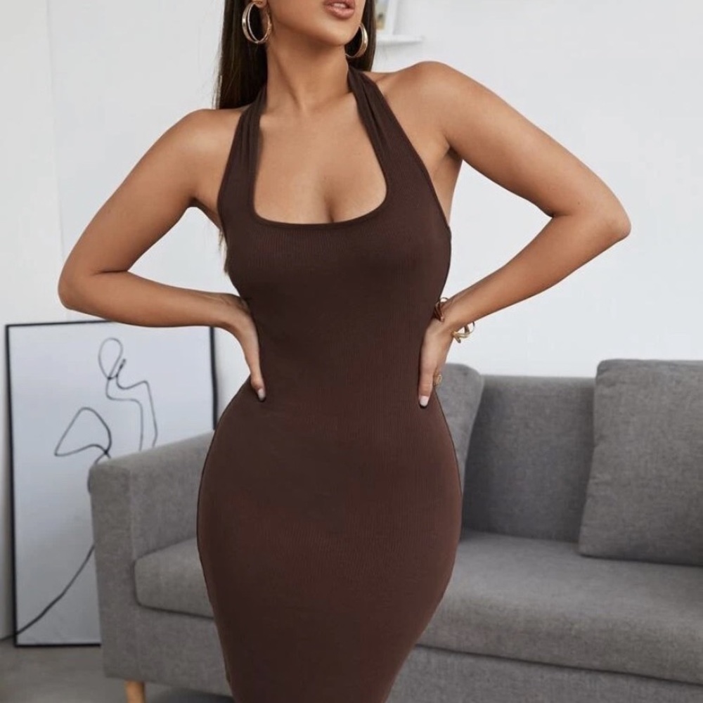 Brown Dress